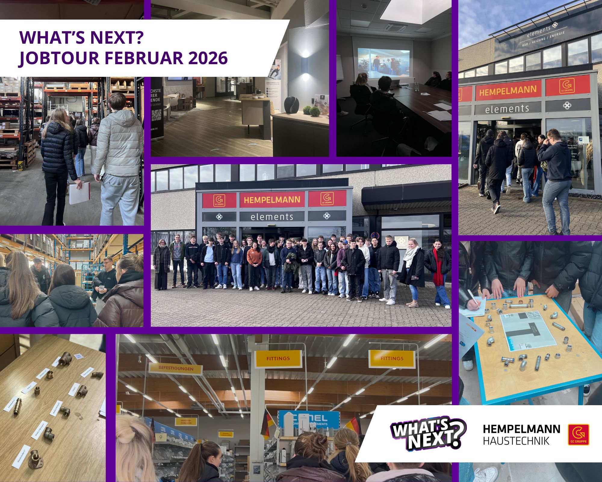 Mehr über den Artikel erfahren Berufsorientierung unterwegs – G9 bei der What’sNext-Jobtour